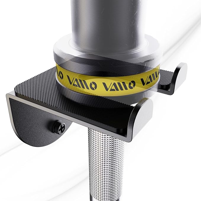VAIIO Single Olympic Barbell Hanger, Garage Gym Bar Wall Rack, Vertical Barbell by VAIIO