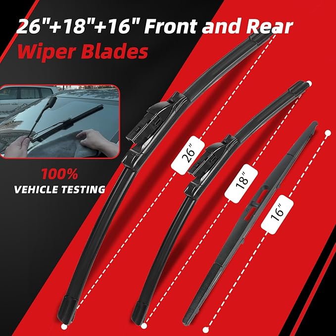 OTUAYAUTO Windshield Wiper Blades - Image 2