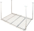 ceiling mounted adjustable shelf in white, main product view