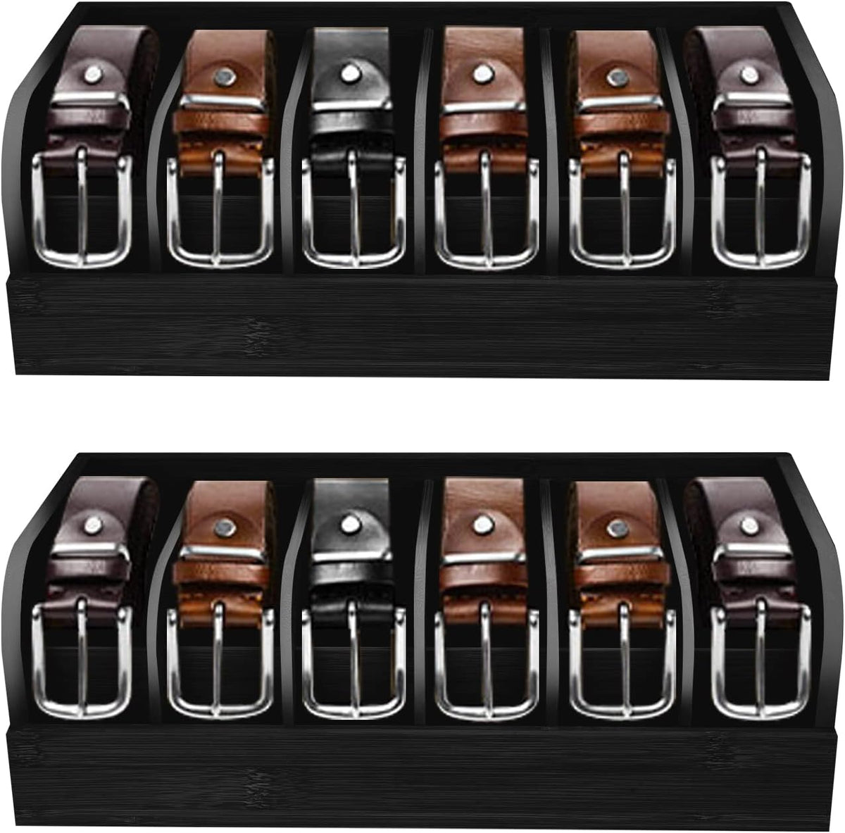 gti belt organizer, 2pcs 6 compartments belt organizer, main product view