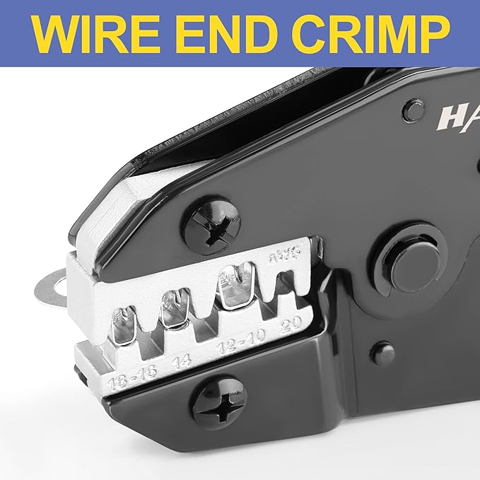 haisstronica Crimping Die for Open Barrel Terminals, 20-10 AWG - Image 3