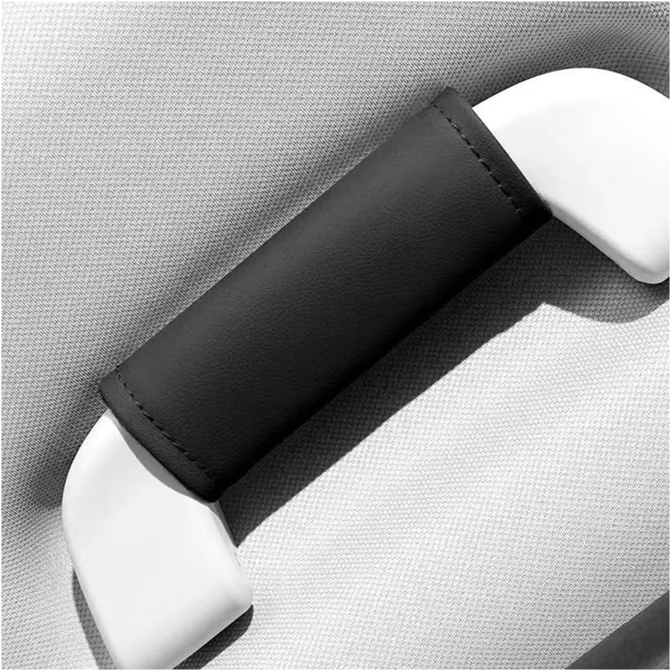 Grab Handle Cover for Honda Pilot 2002–2025 2026 YF/YH, Interior Door Pull Protector, Vehicle Hand Grip Sleeve for Comfort and Decoration,Black