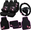 car pass universal cloth butterfly car seat covers, main product view
