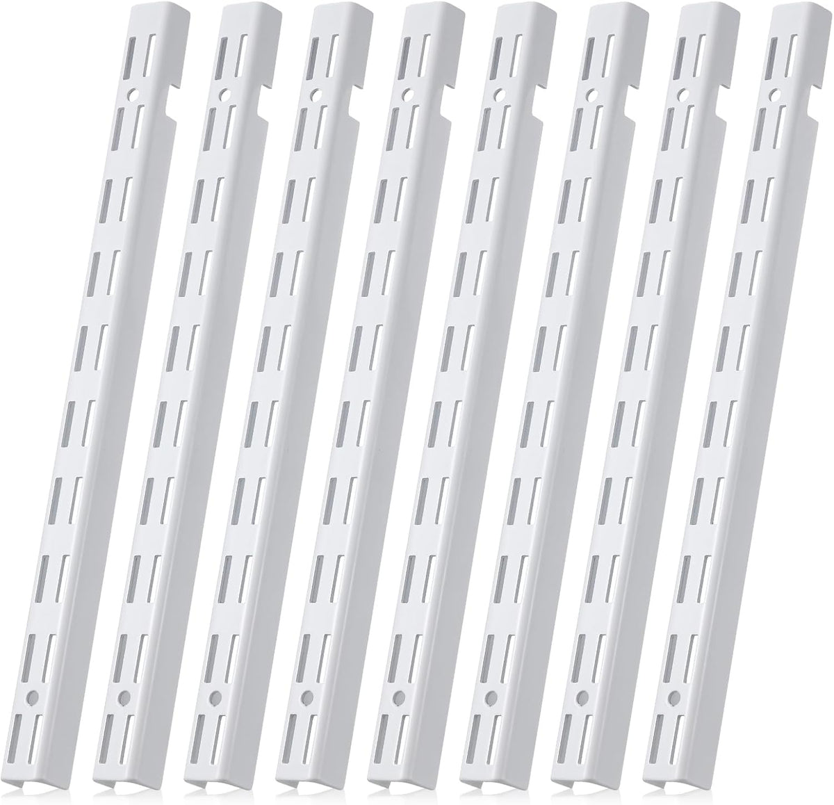12 inch dual track brackets shelf system upright, main product view