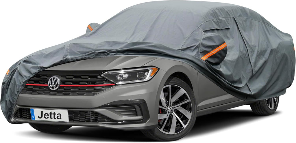 Premium Car Cover Custom Fit Volkswagen vw Jetta, 16 Layers Heavy Duty Car