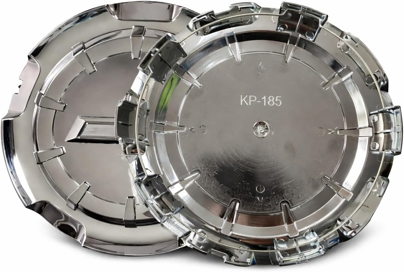 1PC New Chrome Wheel Center Cap Cover #5651 Fits Silverado Tahoe Suburban LTZ 2015-2018 | Compatible with 20"x9" 5-Spoke Factory Wheels | Replaces Part# 20942001