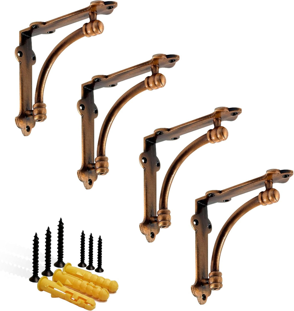 nach decorative shelf brackets, 4 pack of 5.25, main product view