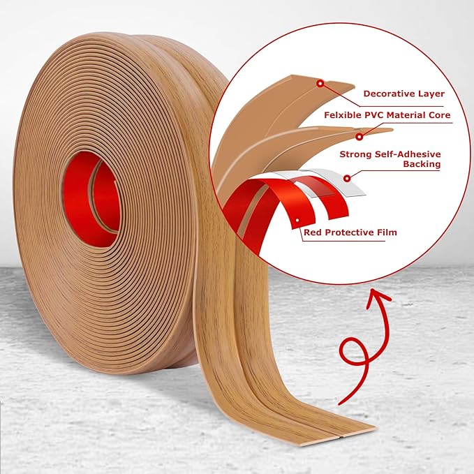 Flexible Wall Corner Protector Moulding Trim Peel and Stick Wall Corner Guards - Image 3