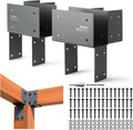4x6 (actual 3.5"x5.5") heavy duty stainless steel pergola, main product view