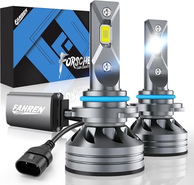 FAHREN 9005 Driving Bulbs 46000 Lumens Super Bright 9005 Bulbs, 6500K Cool by Fahren