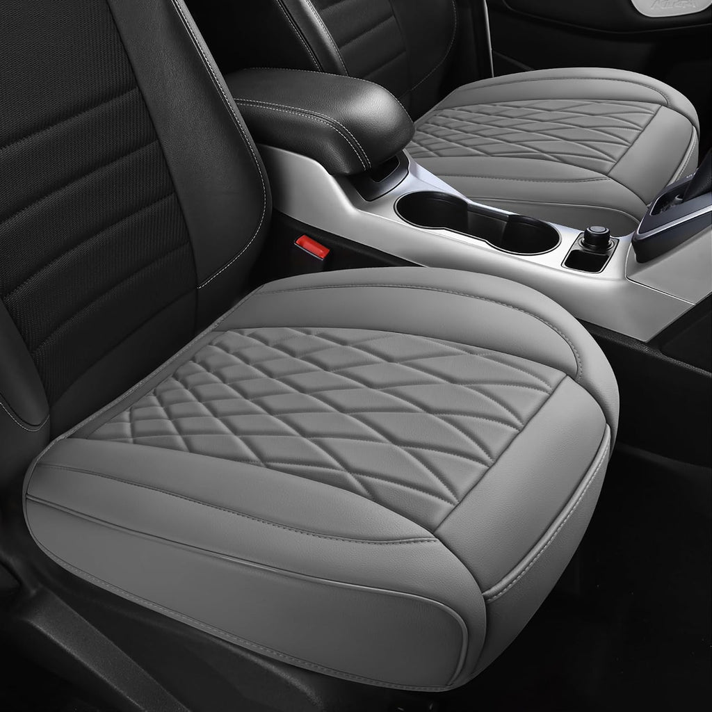car pass 2 pack leather front car seat, main product view