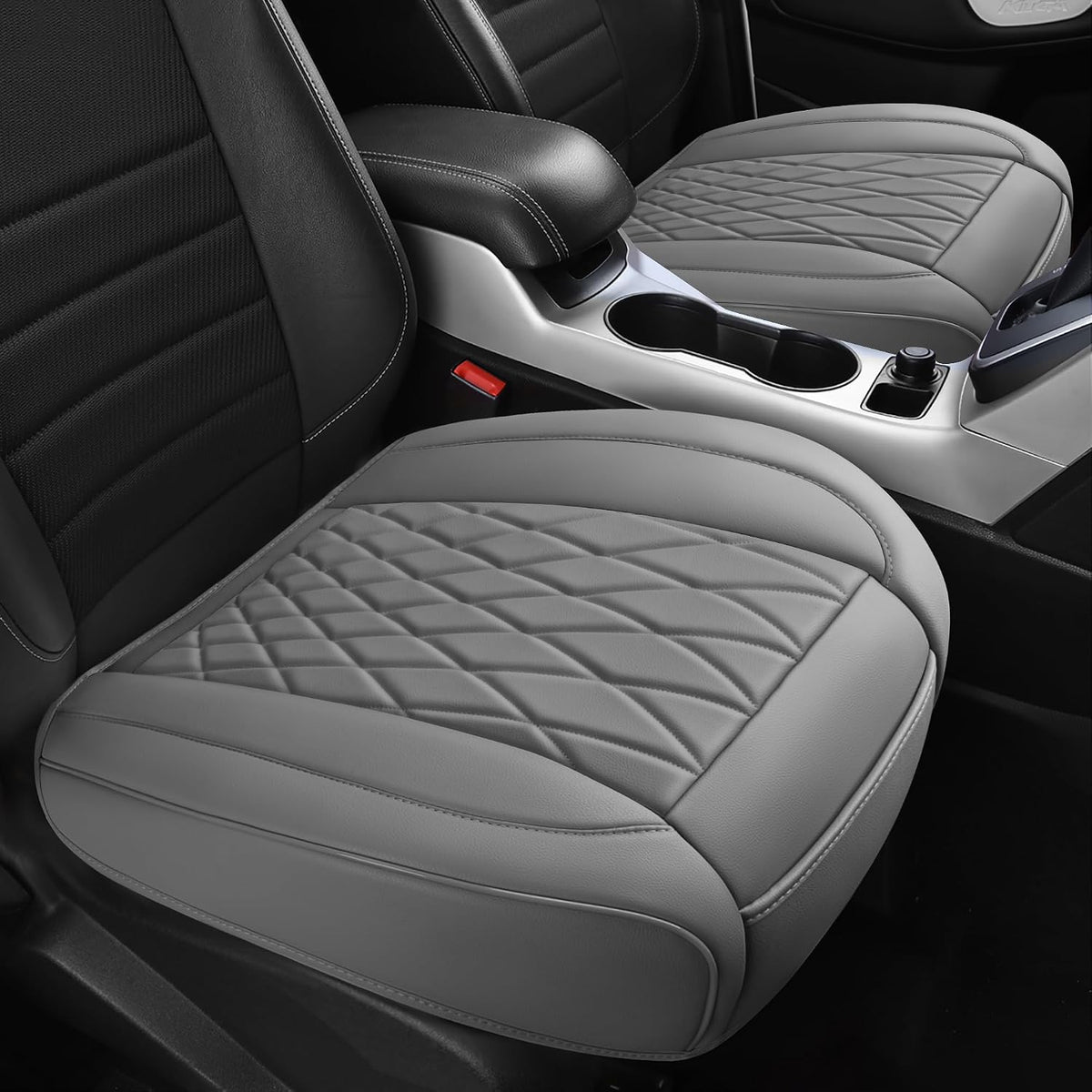 car pass 2 pack leather front car seat, main product view