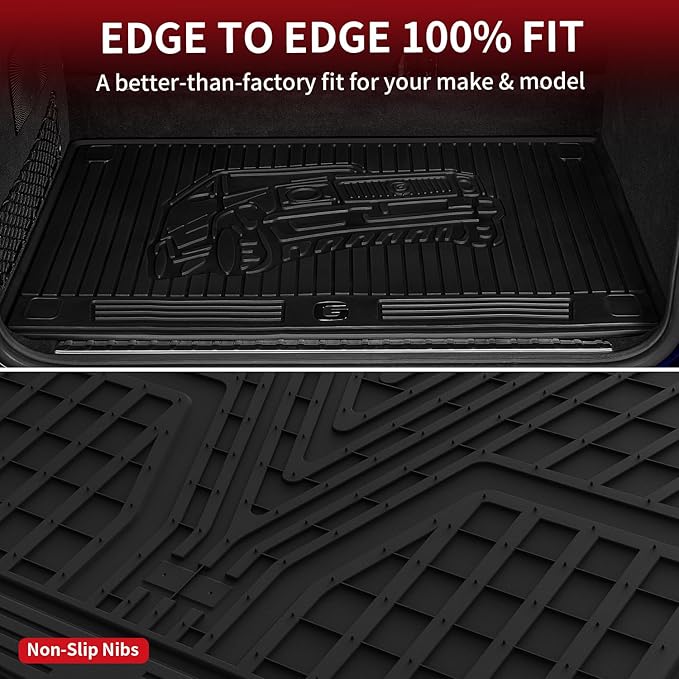 LASFIT Cargo Mats for Mercedes Benz G Class G550 / G580 / G63 AMG SUV 2026 2025 - Image 3