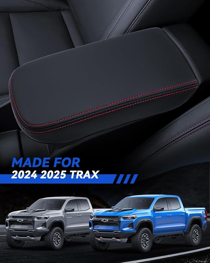 Armrest Cover for 2024 2025 Chevy Trax Accessories Center Console Middle Lid - Image 2