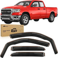 Nilight in Channel Rain Guards for Dodge RAM 1500 2019 2020 2021 2022 2023 2024 by Nilight