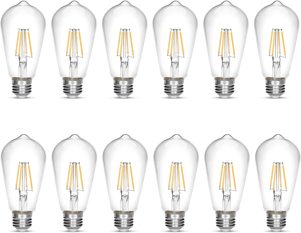LED Edison Bulb 4W, Antique 40W Vintage Edison Bulb, E26 Light Bulb Non