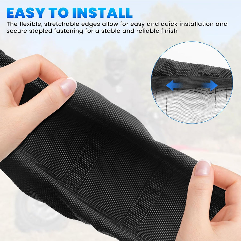 Seat Cover for Yozma IN10, Motorcycle Seat Cushion Replacement Cover for Yozma IN10, Seat Cover for Ebike Accessories(Black)