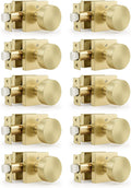 gobrico brushed gold privacy interior door knobs with, main product view