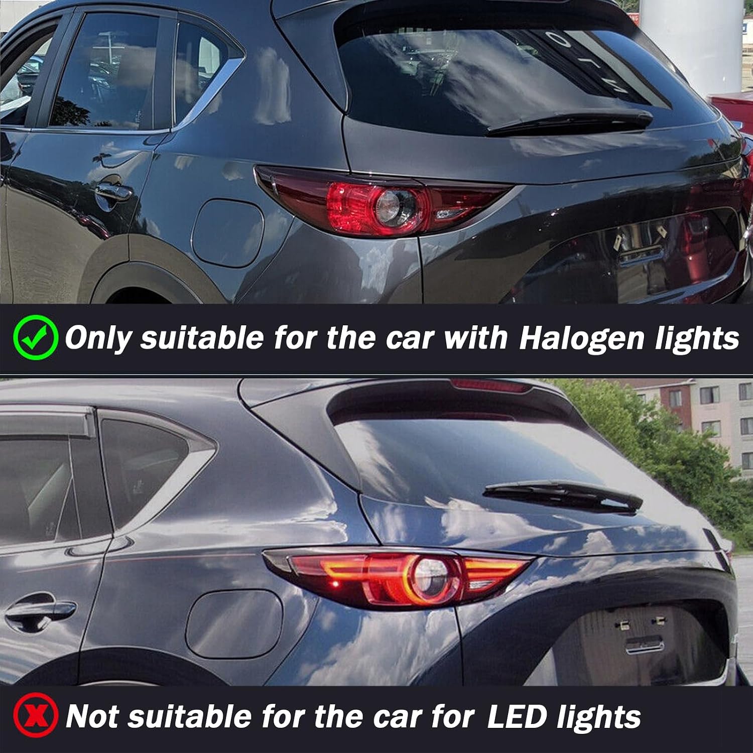 Rear Outer Tail Light Assembly For Mazda CX-5 CX5 2017-2021 Driving Brake Turn Signal Lamp Taillight Left
