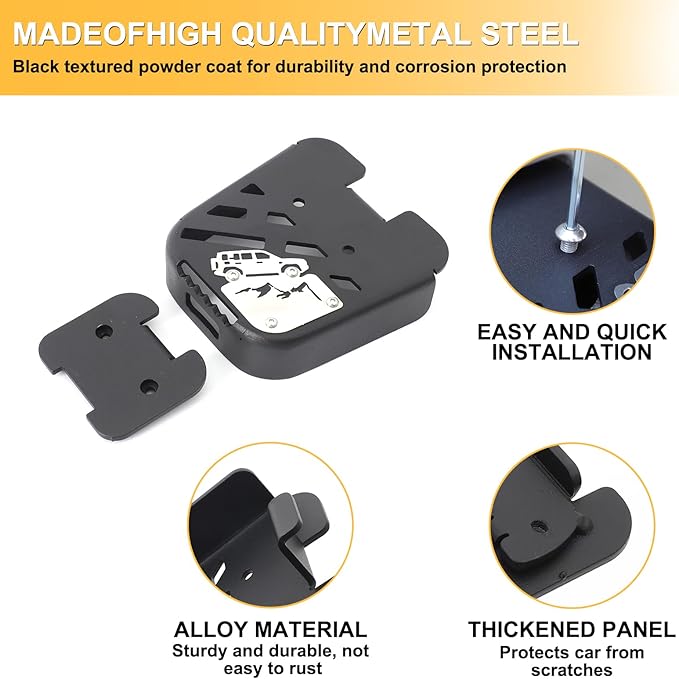 Rear Tow Towing Hook Foot Pedal - Image 7