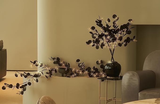 LITBLOOM Halloween Tree Branches with Lights 32IN Battery Operated with Timer...
