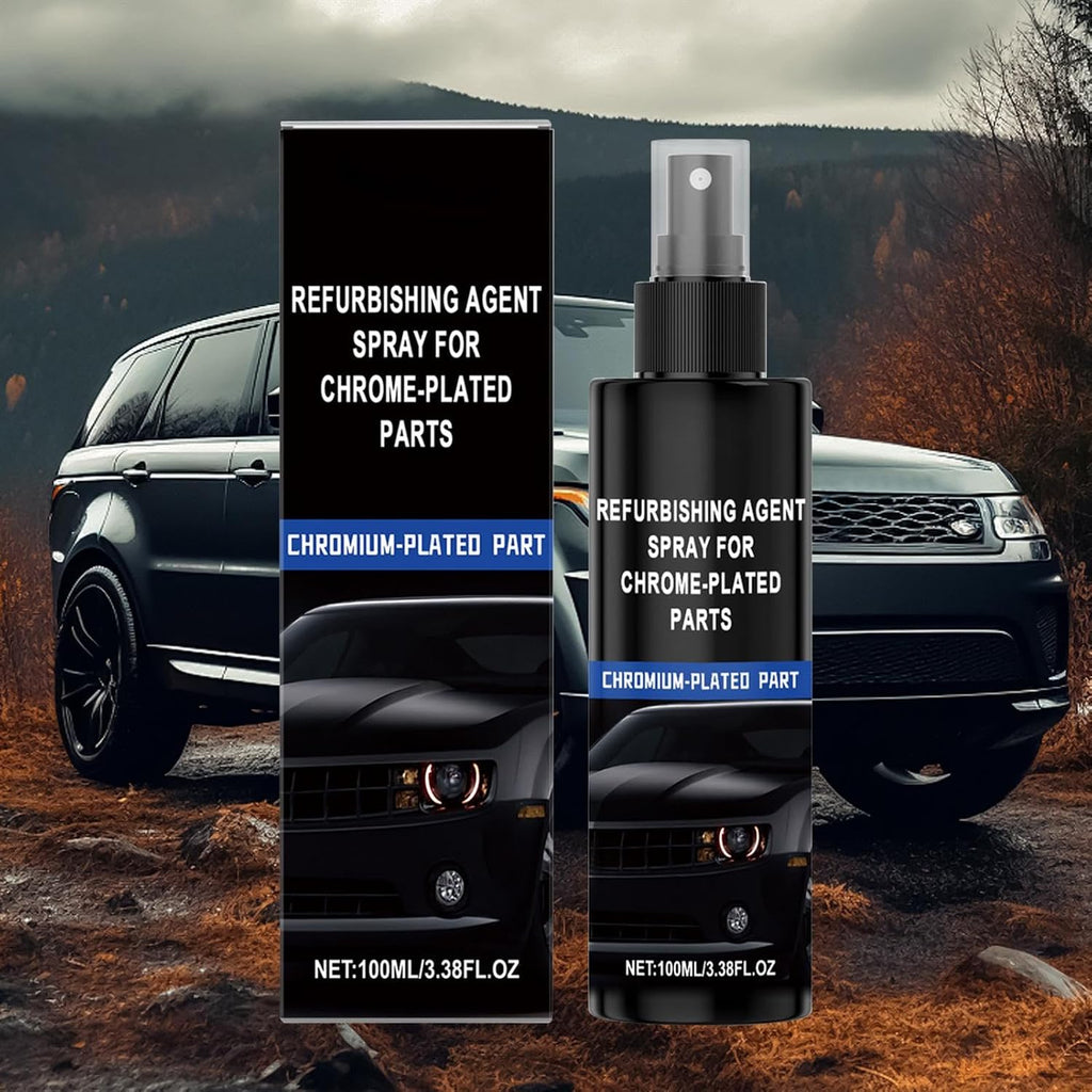 Refurbishing Spray Pads - 1.42 Inches 100ml Car Coating for Automotive Maintenance, Restoration Liquid with Protective Shine, Metal Repair Spray for Home Fence Door Handle Garage Workshop