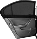 Car Window Shades for Lincoln MKX 2007–2018 U388, 4 Pack Breathable Mesh Car Side Window Sunshade, Block UV Rays and Mosquitoes, Roll Down Windows Freely, Side Cover