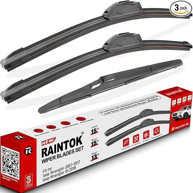 Windshield Wiper Blades Replacement by RAINTOK