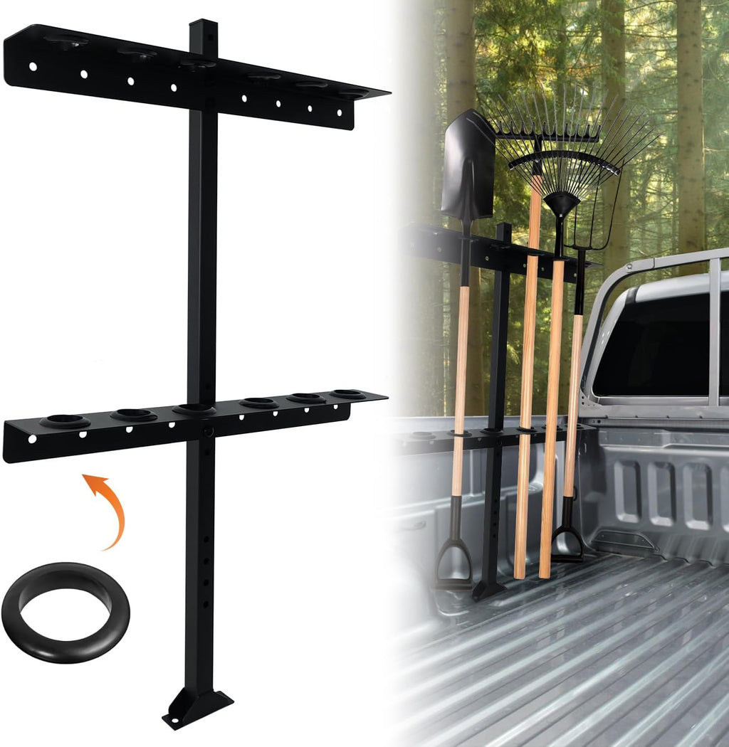Trailer Racks for Lawn Equipment, Trailer Tool Rack Shovel Holder for Shovels