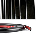 NANSH 16Ft Glossy Black Extra Thick Auto Molding Trim Universal Bumper Window Door Body Side Decorative Strip Scratch-Proof (Width: 1/4inch [6mm])