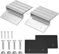 Salcod Aluminum Ramp Top Kit, 2"× 8" Heavy Duty Loading Ramp Ends for Truck, Motorcycle, Lawn Mower, and ATV, 700 lbs Capacity Per Ramp