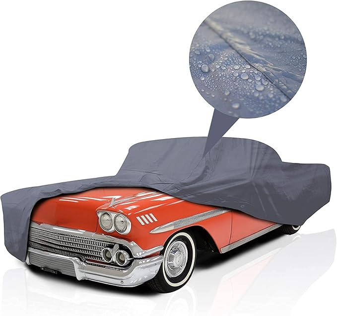 Supreme Full Car Cover – for Pontiac Star Chief 1955-1957 Hardtop Wagon 4-Door by CARDIZ