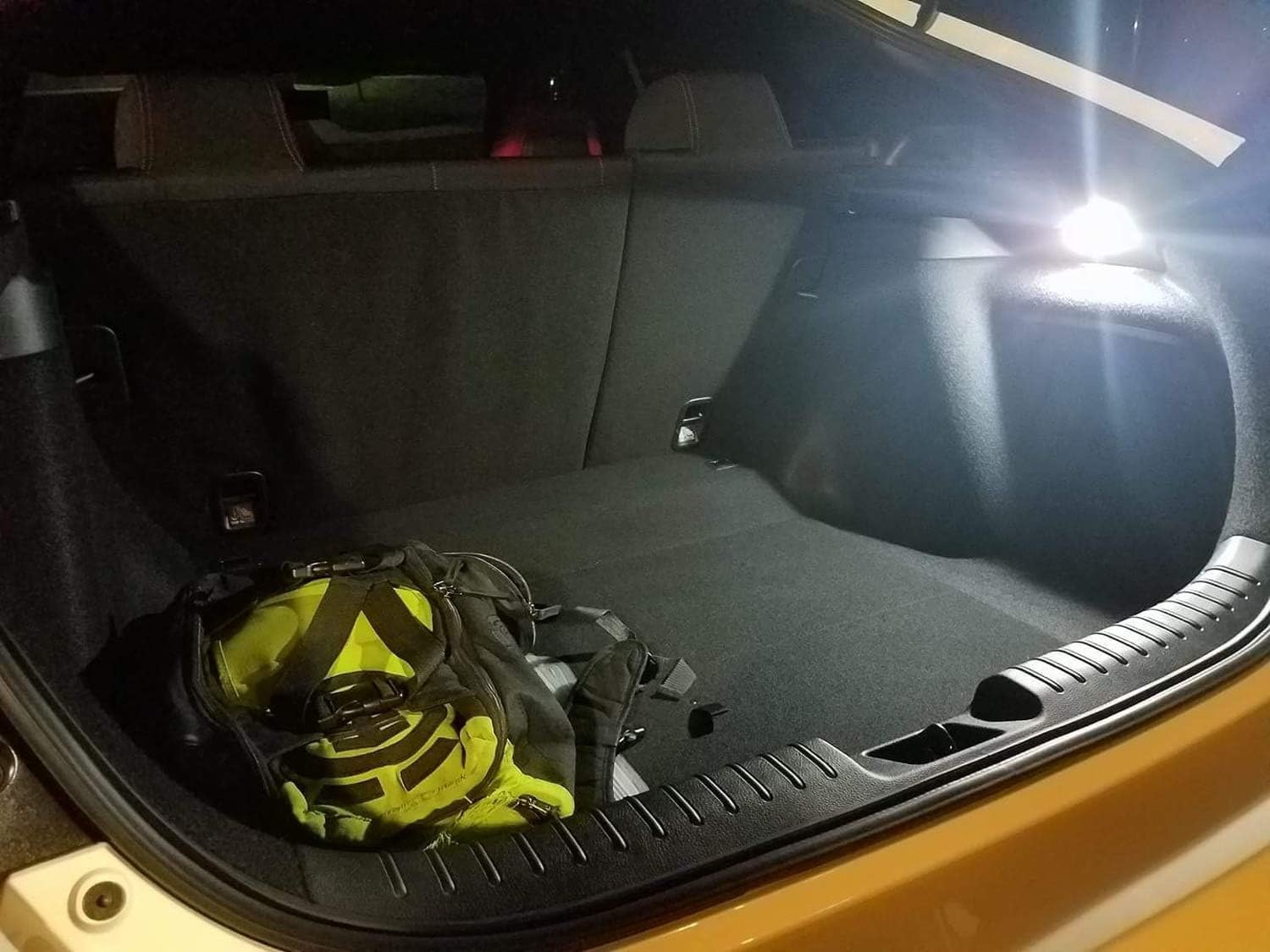 iJDMTOY Super Bright 2W High Power Xenon White Full LED Luggage, Glove Box, Cargo Area Light Assembly Compatible With BMW E30 E36 3 Series, E34 5 Series MINI R50 R52 R53, etc