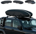 Roof Cargo Box Cover, 69 x 35 x 17 Inches, Compatible with Thule, Perflex and Yakima Roof Cargo Boxes, 900D Oxford Waterproof Rooftop Cargo Carrier Cover, UV, Dust and Scratch Protection