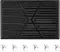 Car Floor Mats Carpet Patch Repair Kit,Essential Automotive Floor Mats Patch/Pedal Pad for Damaged Areas,Anti-Slip Floors Mat Car Carpet Repair Patches as Heel Scuff Plate with Screws