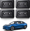 Car Door Logo Projector Lights – 2 LIghts Compatible with Tesla Accessories for Model Y / 3 / S/X (2016-2026), Ultra-Bright 3D Welcome Lights (4-Pack), No Fade HD Projection