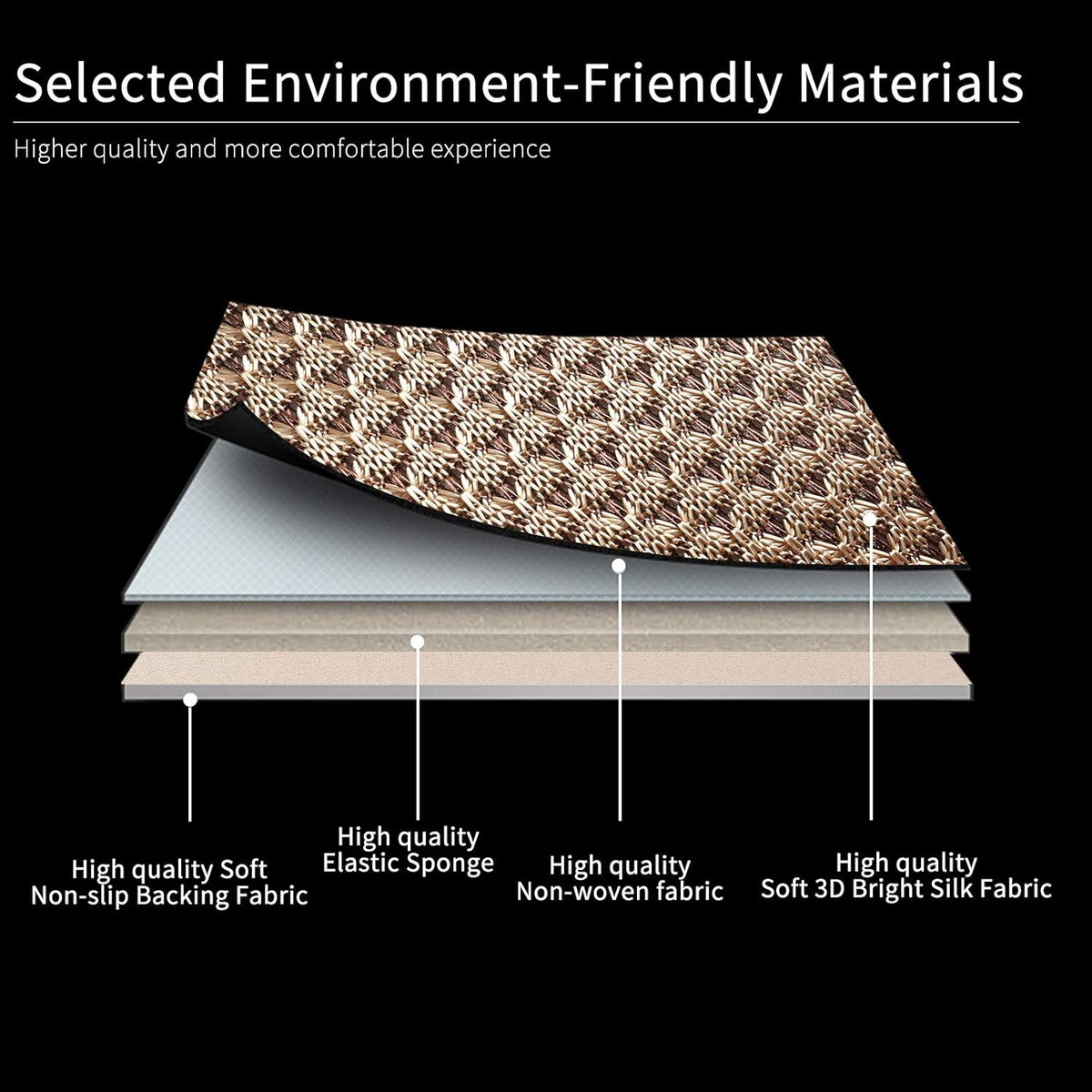auto newer luxury breathable car seat cover fit showing dimensions