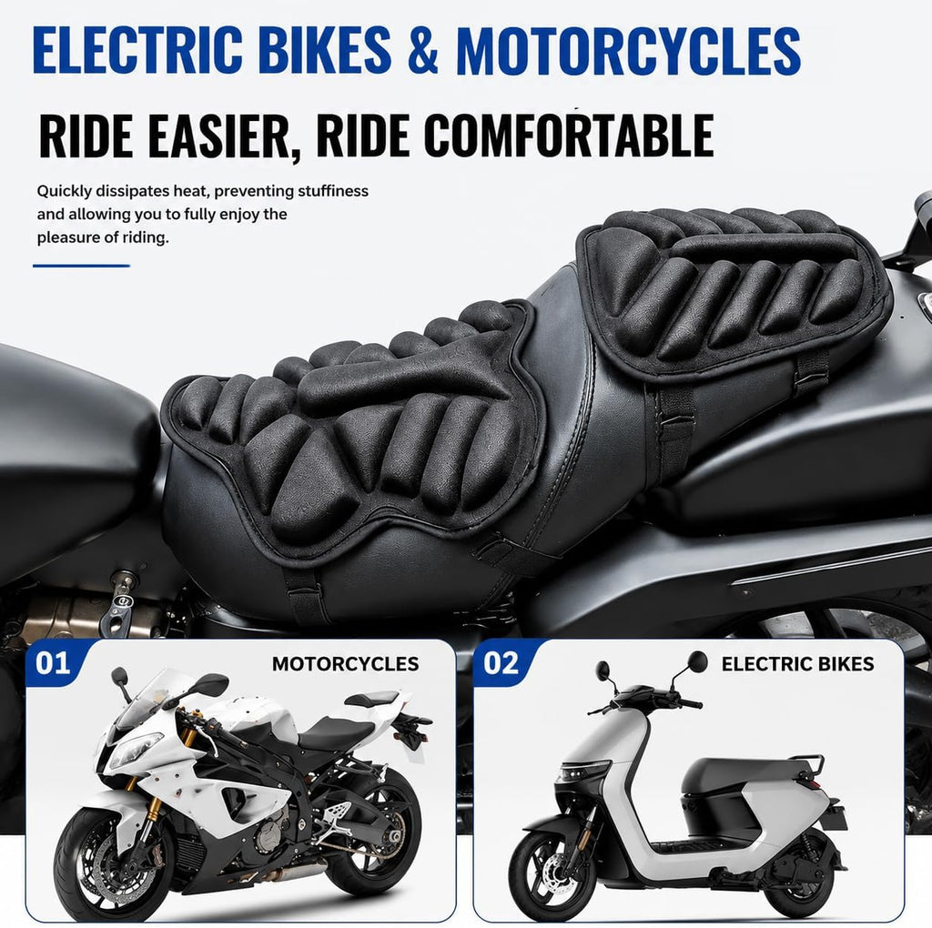 Motorcycle Seat Cover for KTM 450 EXC Racing/SixDays/450 EXC Six Days/450 Rally Prototype/Replica, Breathable 3D Mesh Cooling Seat Cushion Cover, Anti-Slip Elastic Motorcycle Seat Protector