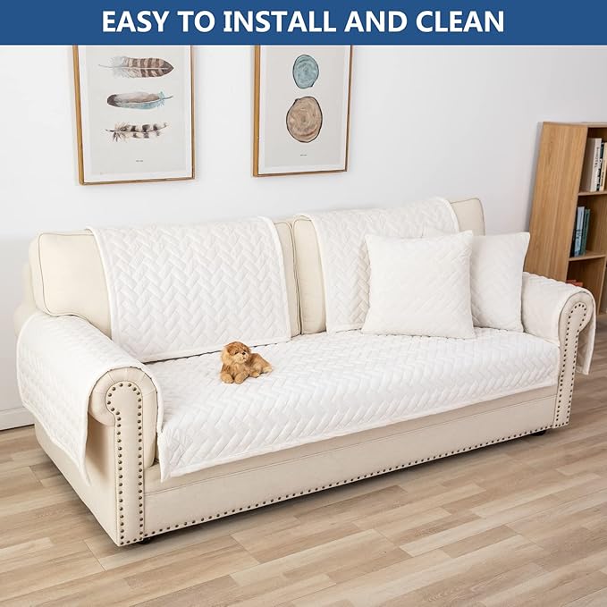 Eismodra Couch Cover, Sectional Couch Covers, Sofa Covers - Image 7