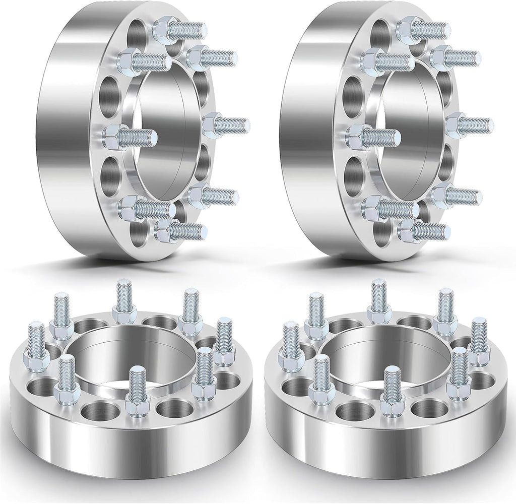 SCITOO Hubcentric Wheel Spacers 8x6.5 to 8x6.5 Thick 2 inch 9/16 121mm for Dodge Ram 2500 Ram 3500 for Ram 2500 3500