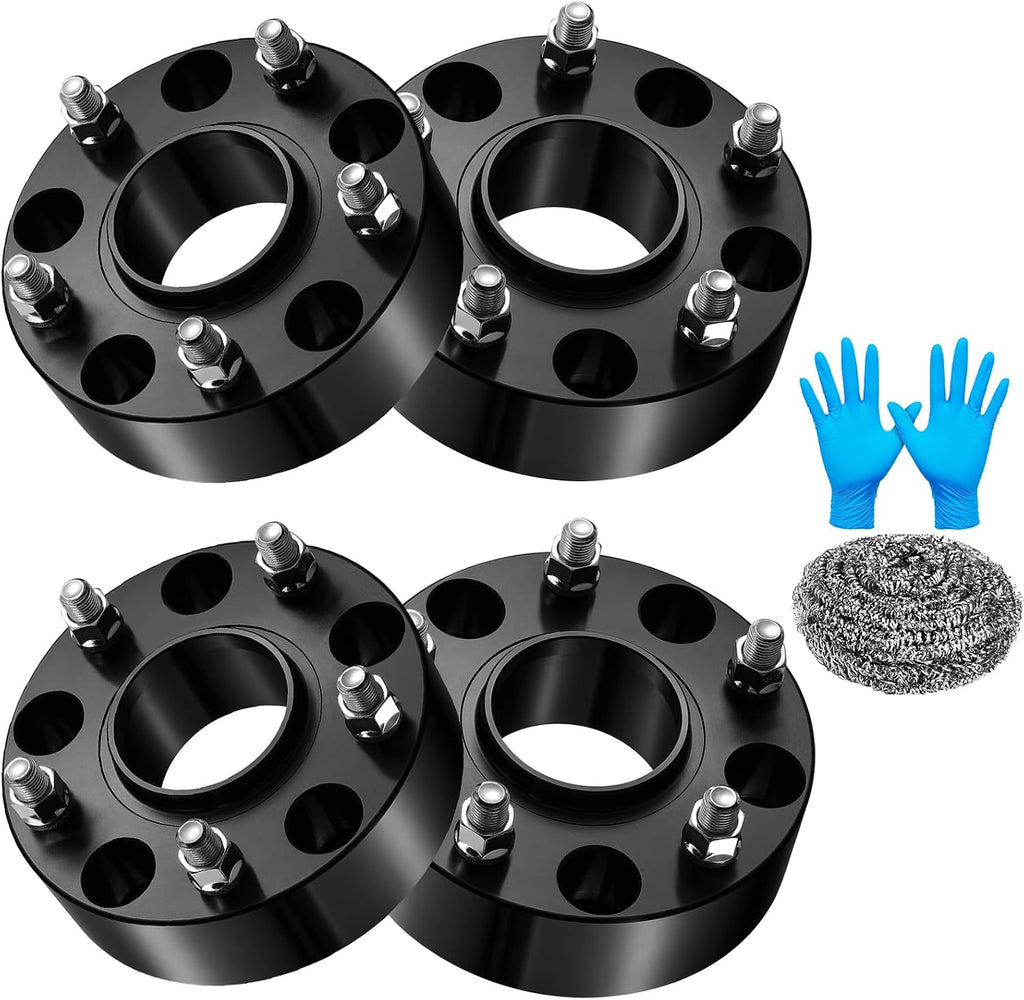 2 Inch Wheel Spacers 5x139.7 Compatible with Ram 2012-2018 1500,2019-2023 1500 Classic, 77.8 mm Center Bore & 5 Lug Forged 5x5.5 Wheel Adapters M14x1.5,Set of 4