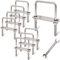 m8 square u bolts 2-1/2 inch wide, 5/16", main product view