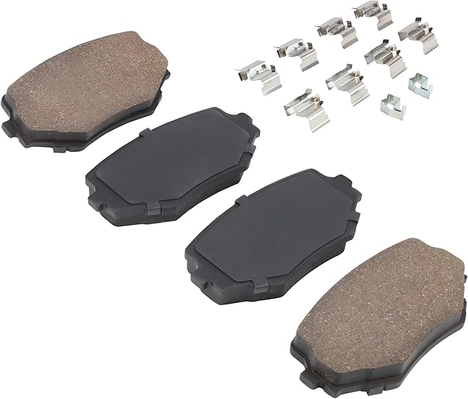 Premium Ceramic Front Brake Pads Compatible - Image 2