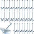 yaocom 100 pcs 1/4" x 4" toggle bolts, main product view