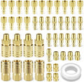 1/4 inch quick connect air hose fittings, premium, main product view