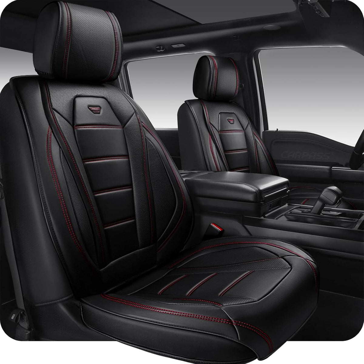 car pass luxury nappa leather car seat covers, main product view