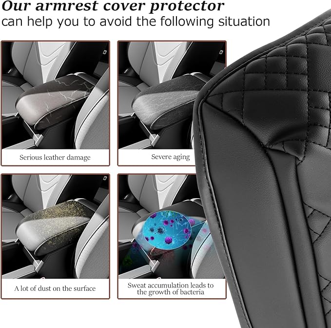 SKTU for 2025 VW Tiguan Center Console Cover for 2025+ Volkswagen Tiguan - Image 6