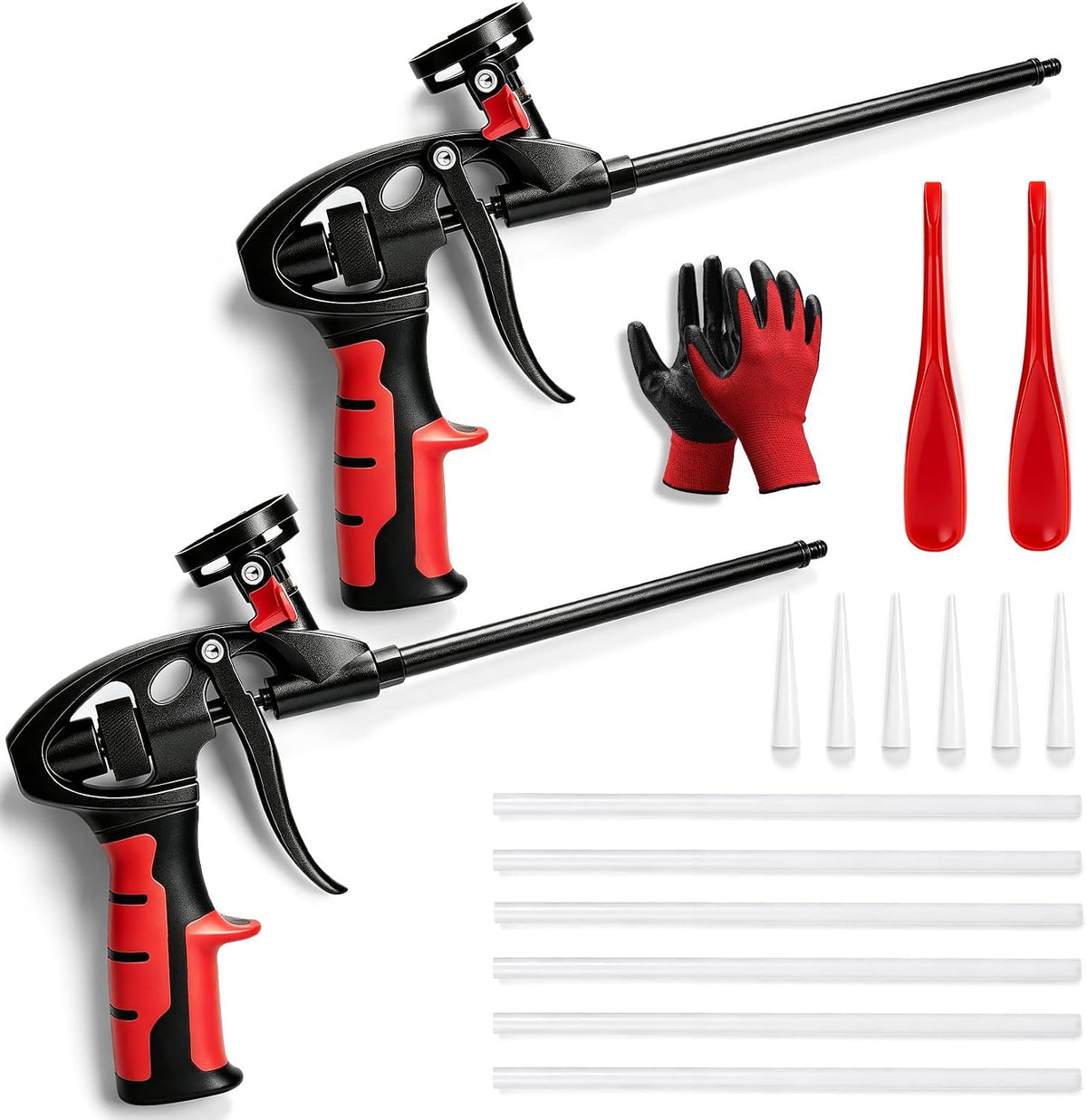 shall 2-pack professional expanding foam spray gun, main product view