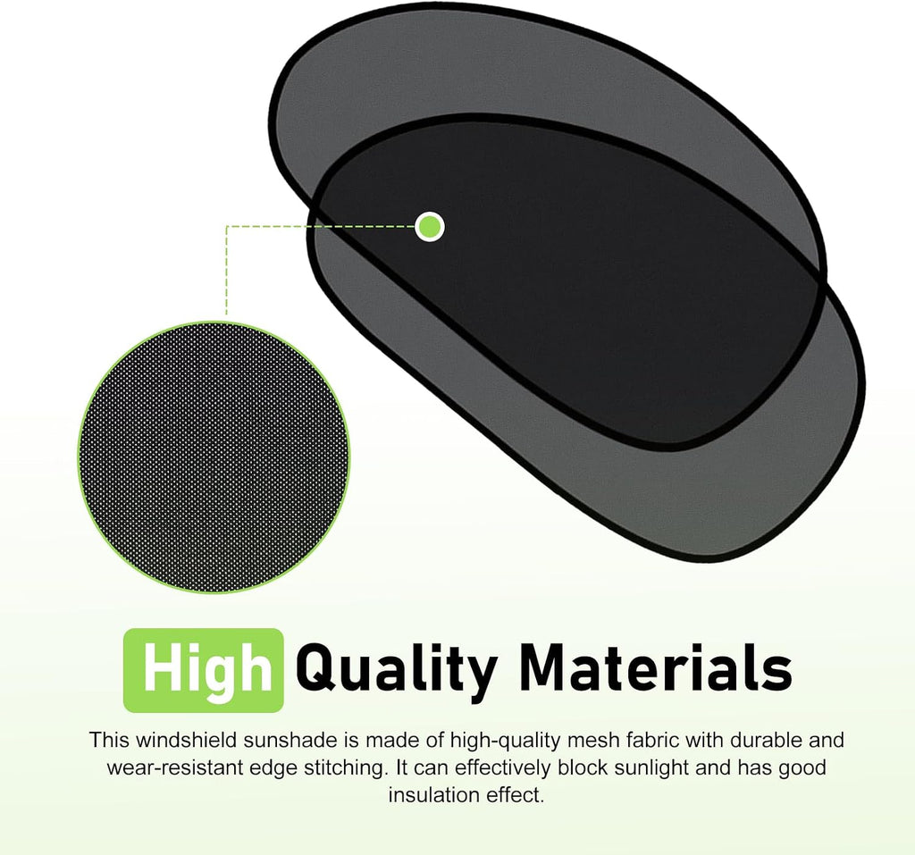 2 PCS Car Side Window Shades, Sun Blocking & Heat Insulation Sunshade for Baby, Privacy Protection Cover with Suction Cup, Foldable Cover for Driver Passenger Side Windows (Black)