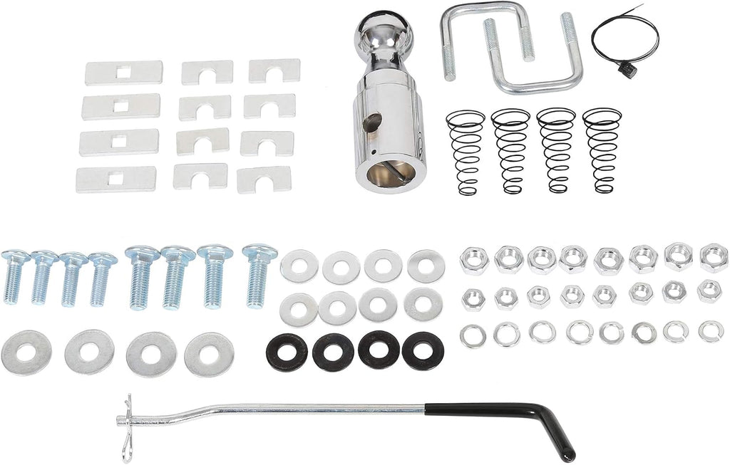 ECOTRIC Gooseneck Trailer Hitch System Compatible with 2004-2014 Ford F150 Under Bed Trailer Hitch System Complete Kit